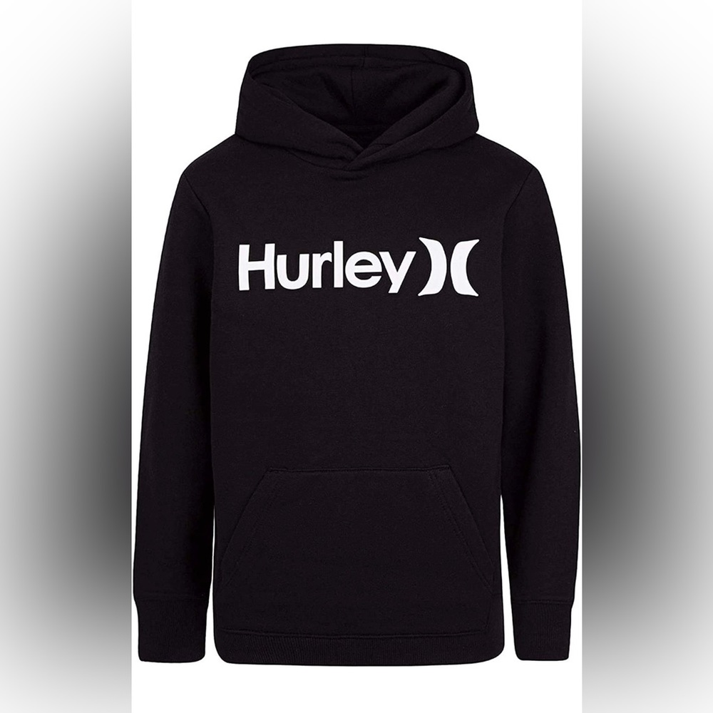 NWT Hurley Hoodie Sweatshirt Black Size XL (18/20)